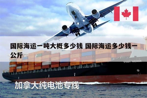 國際海運(yùn)一噸大概多少錢 國際海運(yùn)多少錢一公斤