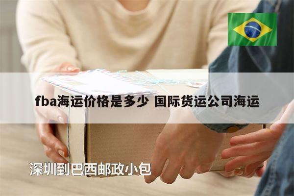 fba海運(yùn)價(jià)格是多少 國(guó)際貨運(yùn)公司海運(yùn)