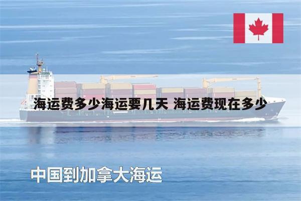 海運費多少海運要幾天 海運費現(xiàn)在多少