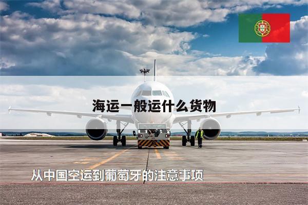 海運(yùn)一般運(yùn)什么貨物