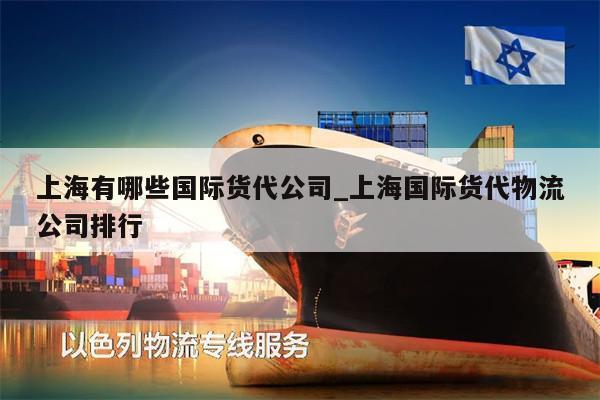 上海有哪些國(guó)際貨代公司_上海國(guó)際貨代物流公司排行