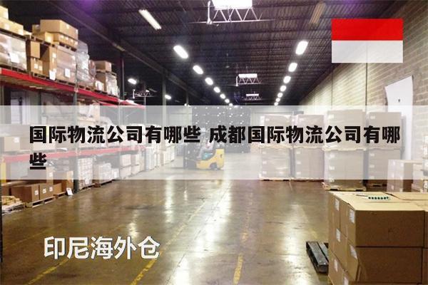 國際物流公司有哪些 成都國際物流公司有哪些