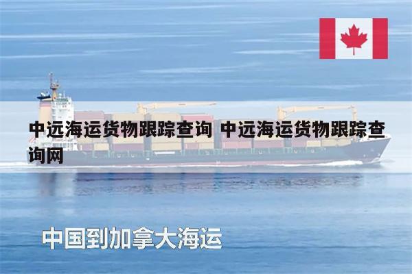 中遠(yuǎn)海運(yùn)貨物跟蹤查詢 中遠(yuǎn)海運(yùn)貨物跟蹤查詢網(wǎng)