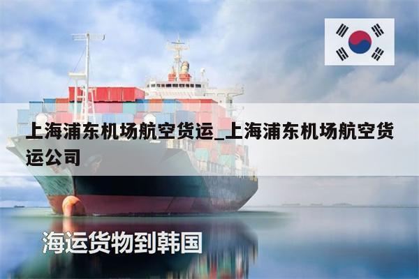 上海浦東機場航空貨運_上海浦東機場航空貨運公司