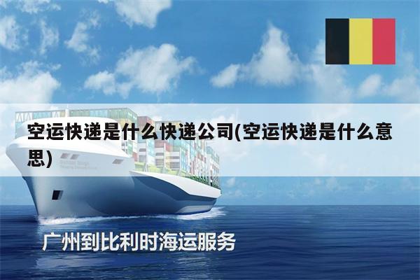 空運(yùn)快遞是什么快遞公司(空運(yùn)快遞是什么意思)