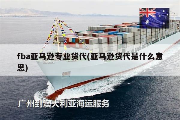 fba亞馬遜專業(yè)貨代(亞馬遜貨代是什么意思)